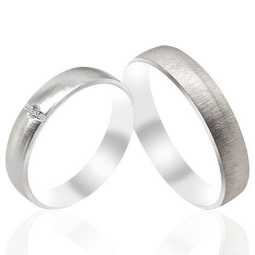 European And American Frosted titanium Couple rings Jewelry