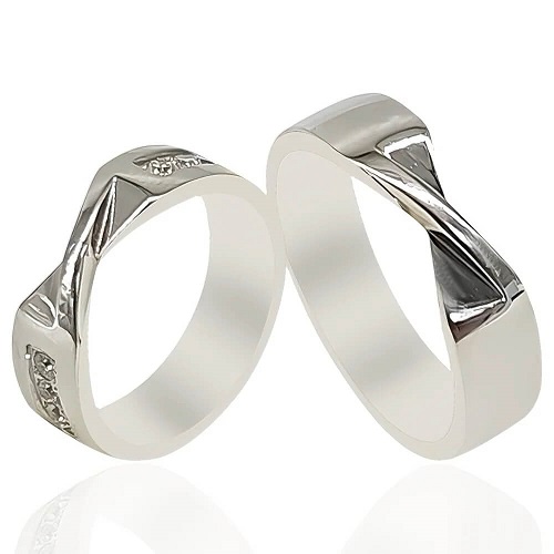 Polished Wedding Bands - 51504
