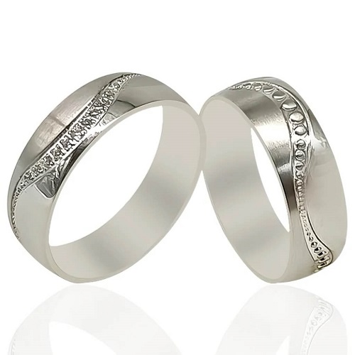 Polished Wedding Bands - 51505