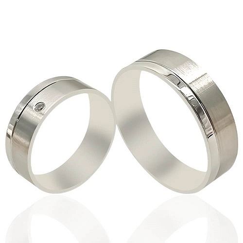 Polished Wedding Bands - 51514