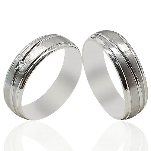 Polished Wedding Bands - 51516