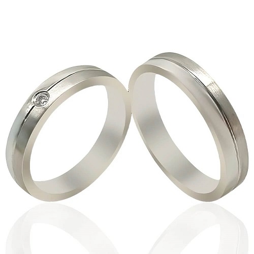 Polished Wedding Bands - 51515