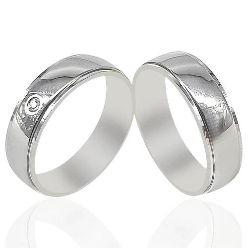 Polished Wedding Bands - 51518