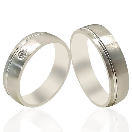 Polished Wedding Bands - 51517