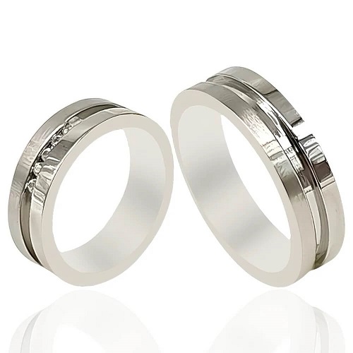Polished Wedding Bands - 51524