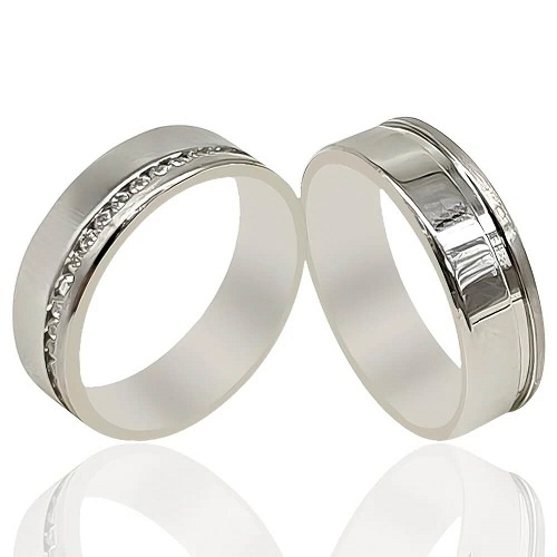 Polished Wedding Bands - 51523