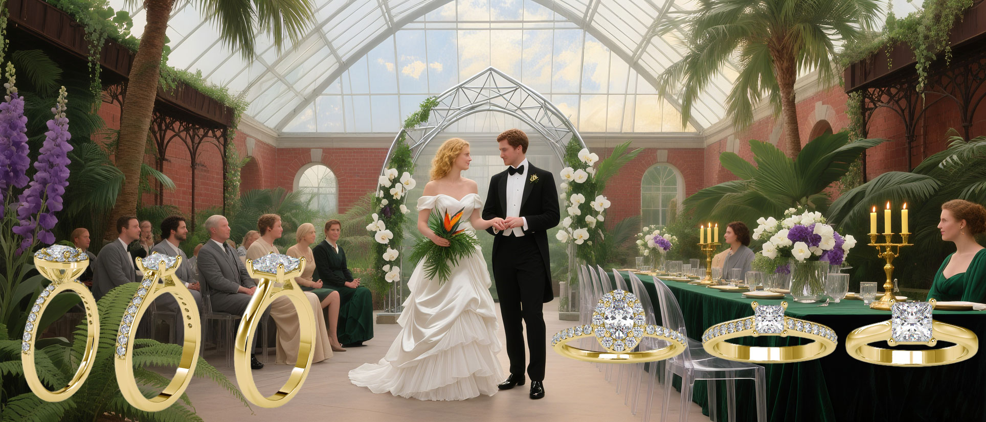 brass wedding rings supplier